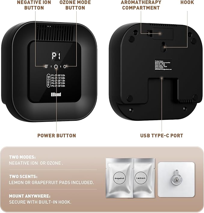 Cat Litter Deodorizer – 99% Odor Removal, Ozone Air Purifier - Image 5