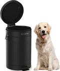 PAWZIDEA Dog Poop Trash Can Outside Odor Control, 3.1 Gallon Outdoor Trash Can by PAWZIDEA-Inlovejoywelive