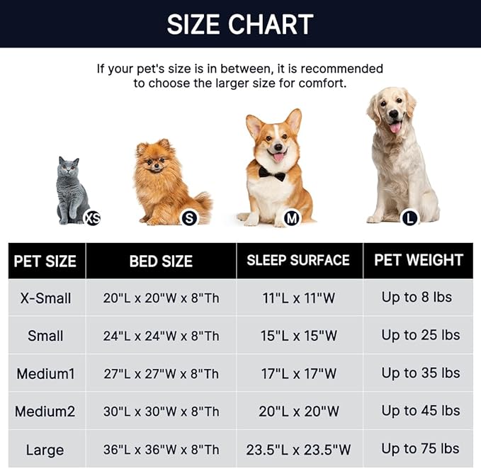 WESTERN HOME WH Calming Dog & Cat Bed, Anti-Anxiety Donut Cuddler Warming Cozy - Image 4