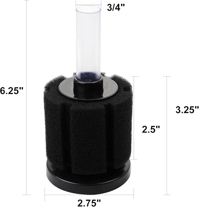AQUANEAT Aquarium Bio Sponge Filter Breeding Fry Betta Shrimp Nano Fish Tank - Image 2