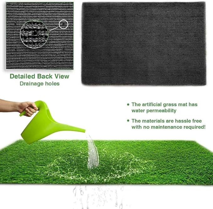 ALTRUISTIC Artificial Grass 3FTX91FT, Realistic Fake Grass Deluxe Turf - Image 5