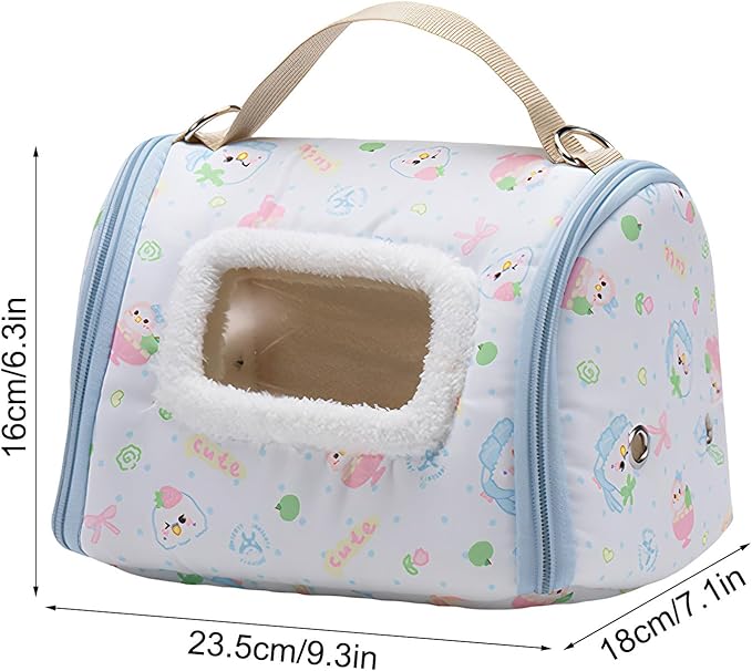 Portable Bird Travel Carrier, Parrot Transport Box, 16x12 Inch Travel Carrier - Image 6