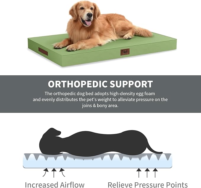Outdoor Orthopedic Dog Bed, Waterproof Dog Bed - Image 3