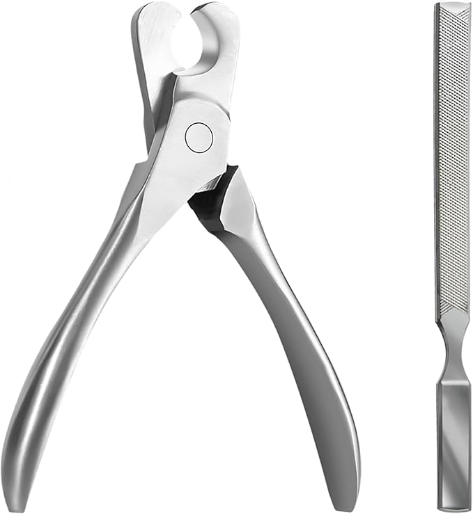 Dog Nail Trimmers & Cat Nail Clipper, Heavy Duty Stainless Steel Claw Clippers by PetTime
