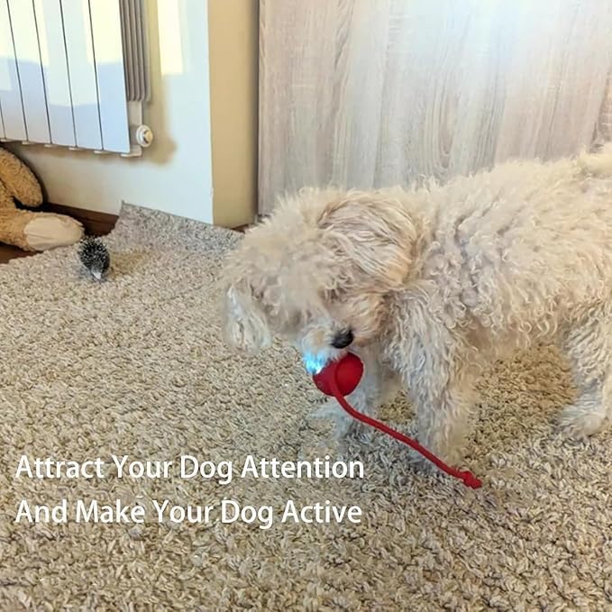 2025 New Electric Dog Ball Toy, 360° Smart Automatic Interactive Rolling Dog - Image 4