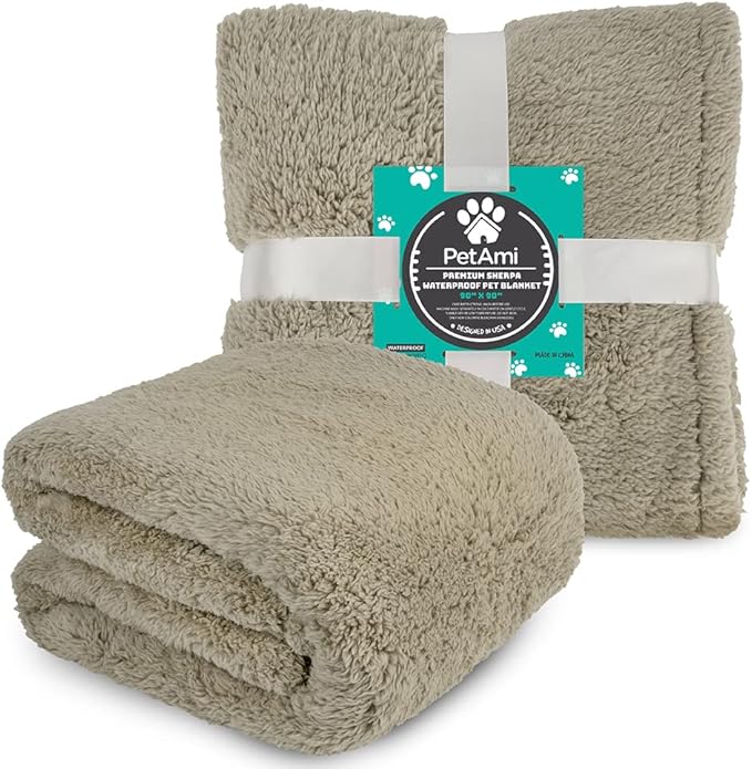 PetAmi Fluffy Waterproof Dog Blanket - Image 8