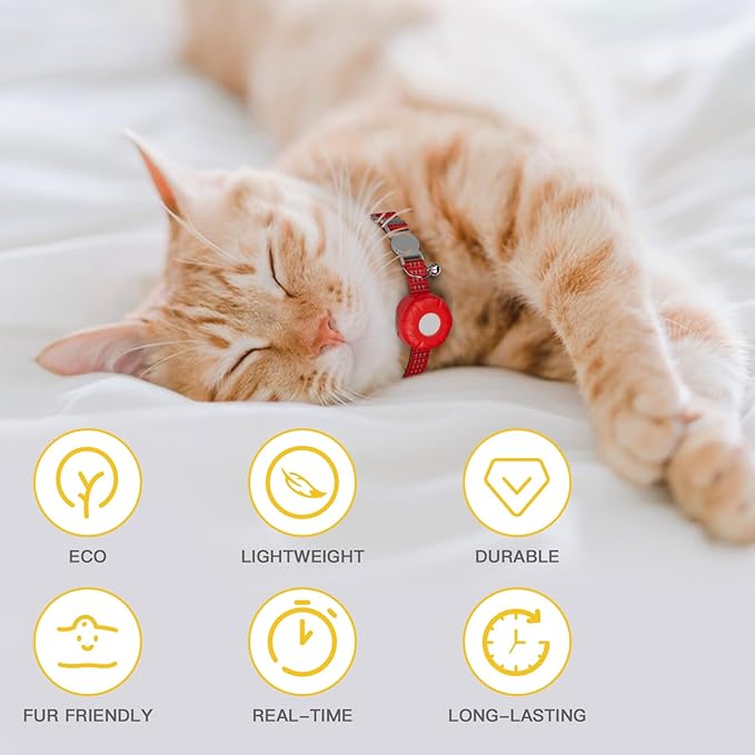 Cat GPS Tracker for Cats, Waterproof Pet GPS Tracker, Compatible - Image 6