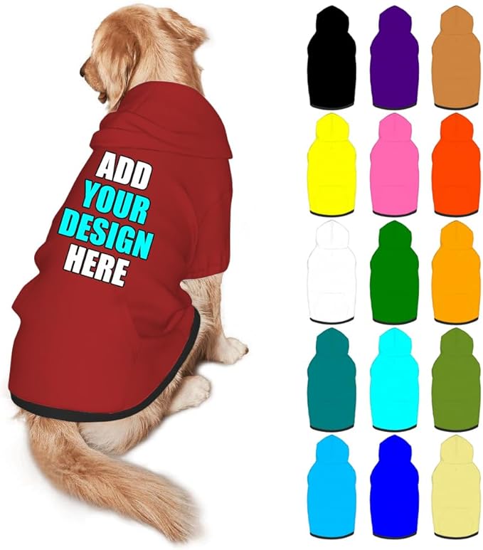 Personalized Dog Hoodie Customized by Mynvzrk