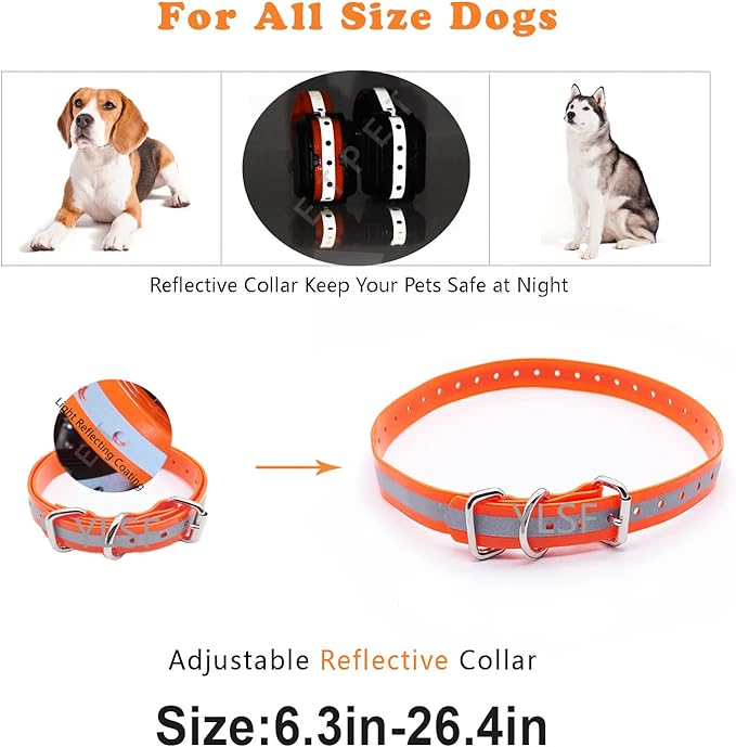 Dog Collar Strap for Most of Electronic Training Shock Collar - Image 4