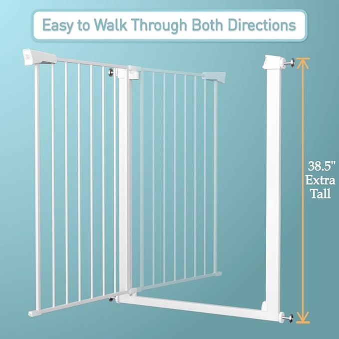 Fairy Baby 38" Extra Tall Baby Gate - Image 9