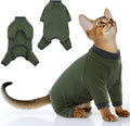 PUMYPOREITY Sticky Hair Cat Clothes, Prevent Loss Pajamas, Soft Sweaters by PUMYPOREITY