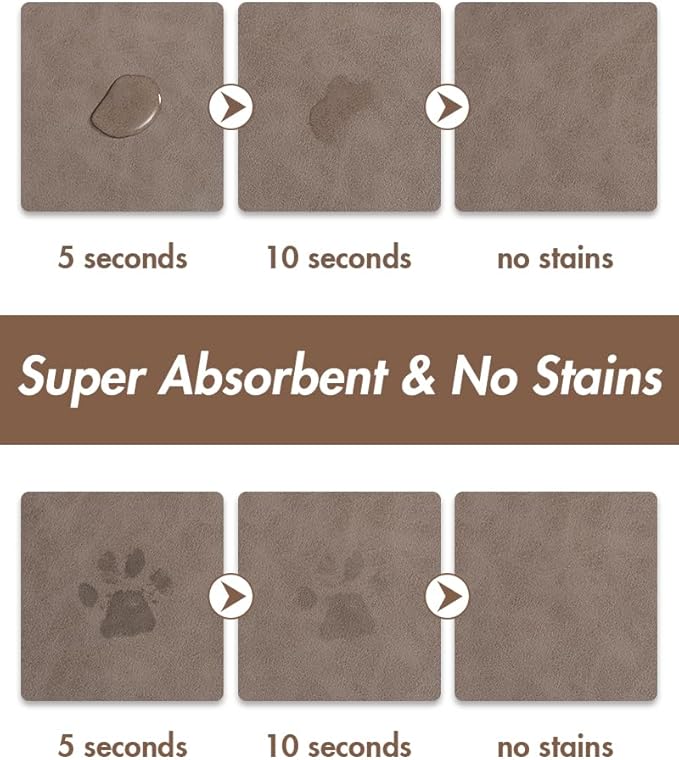 Absorbent Dog Food Mat-Dog Cat Mat - Image 2