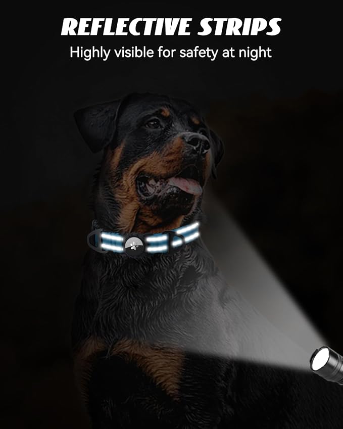 Joytale Airtag Dog Collar, Reflective Pet Collar - Image 5
