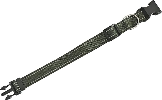 Adjustable Nylon Dog Collar, Reflective Collar 1 Inch 3/4 Inch 5/8 Inch Wide - Image 3