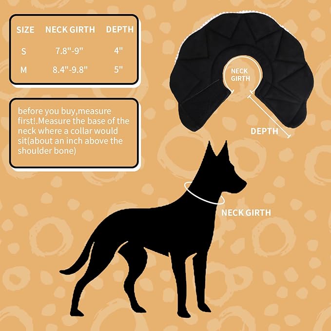 Adjustable Small Dog Cone, Soft Cat Recovery Cone Collar, Cute Cat Surgery - Image 2