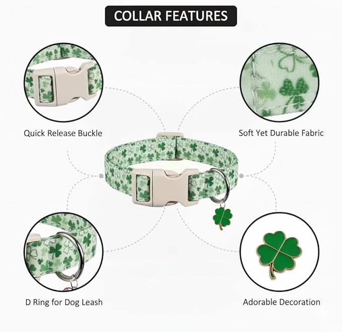 Dog Collars for Medium Dogs, Medium Girl Boy Pet Collar - Image 2