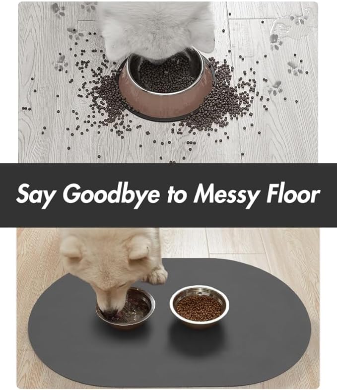 Absorbent Dog Food Mat-Dog Cat Mat - Image 3
