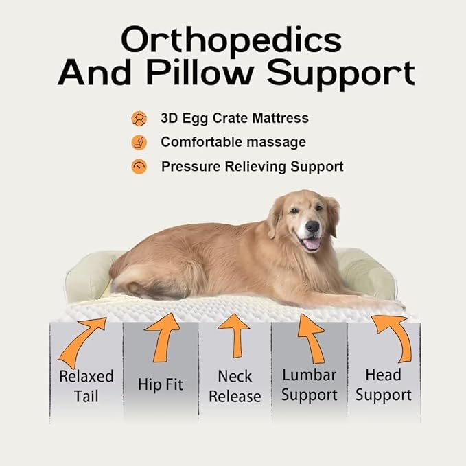 Small Dog Bed and Cat Sofa Waterproof Orthopedic Dog Beds - Image 3