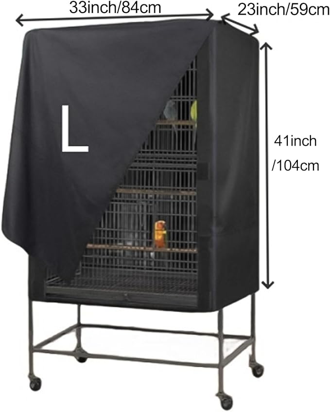 Birdcage Cover Extra Large Parrot Cage Cover Light Blocking - Image 2