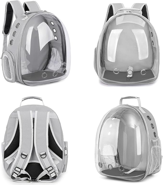 Pet Backpack Carrier, Bubble Backpack Cat Carrier, Pets and Small Dogs - Image 6