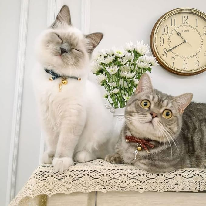 PetSoKoo Cute Bowtie Cat Collar - Image 8