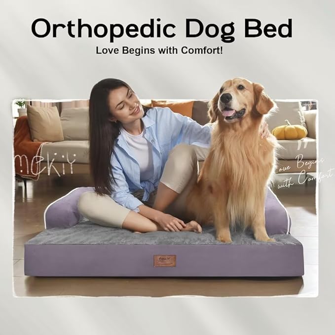 Dog Bed Medium Size Dog-Orthopedic Waterproof Bed - Image 7
