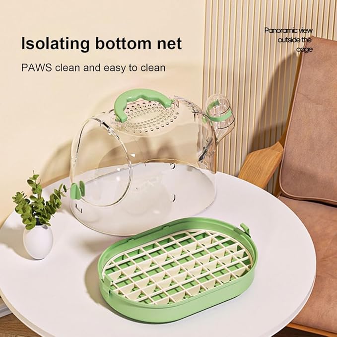 Versatile Birdcage for Travel Clear Bird Cage - Image 8