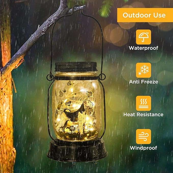 Kerry Blue Terrier Gifts for Women/Men, Pet Solar Lanterns Kerry Blue Terrier - Image 2
