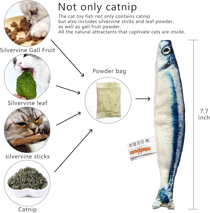 XXL Stainless Steel Cat Litter Box, Includes Catnip Fish Toy & Wand Feather Toy - Image 7