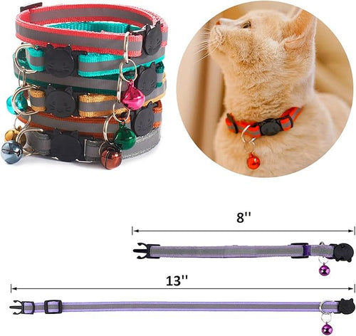 18Pcs Reflective Cat ID Collars - Image 2