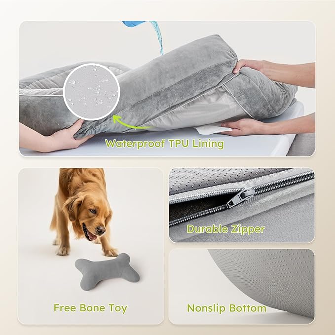 Jumbo Dog Beds for Extra Large Dogs, Orthopedic Dog Bed - Image 6