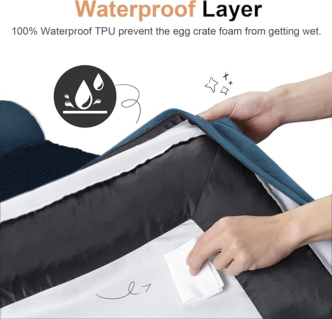 Small Dog Bed Orthopedic Washable: Beds Bolster Small Sized Dogs Bed Egg Crate - Image 4