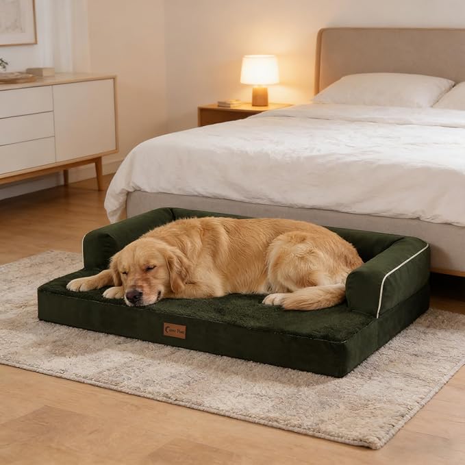 Orthopedic Dog Beds for Extra Large Dogs, Waterproof Egg Crate Foam XL Dog Bed - Image 8