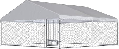 13FT x 13FT Outdoor Dog Kennel by Erinnyees