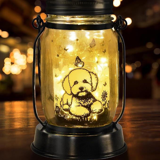 kyoryuger Bichon Dog Gifts for Women/Men Bichon Frise Solar Lanterns Birthday - Image 8