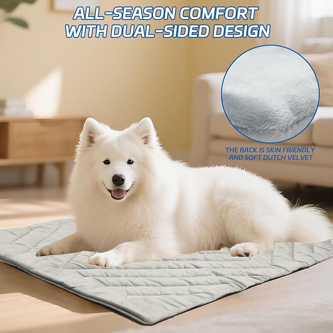 Dog Cooling Mat Self Coolings Foldable Cooling Pad - Image 6