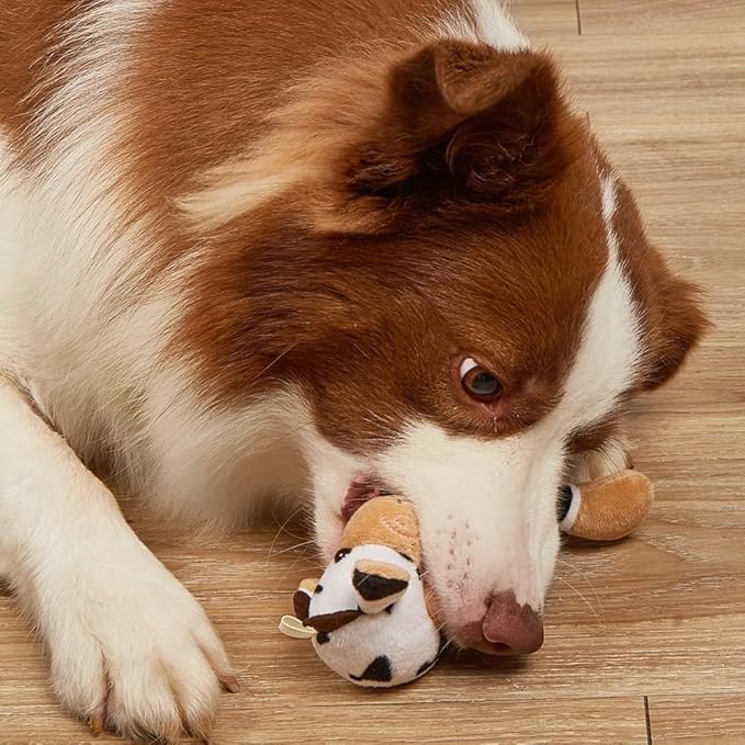 Pet Chew Toy Puppy Molar Animal Shape Bite Resistant Toy Dog Training Plush Toy - Image 5