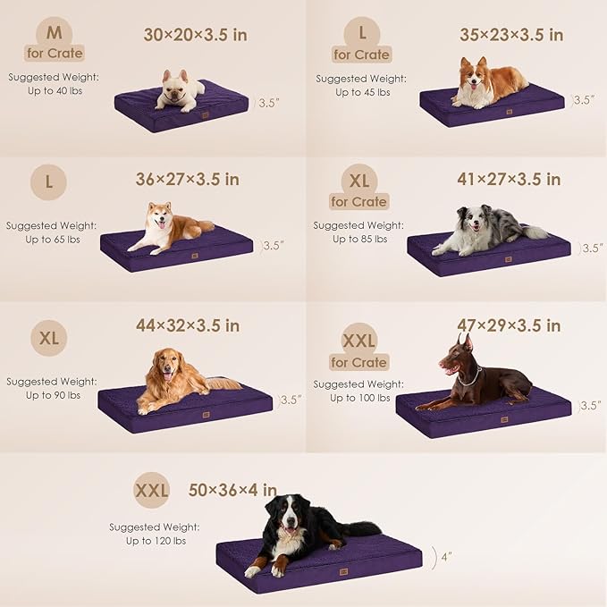 EHEYCIGA Orthopedic XXL Dog Beds - Image 2