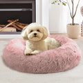 JOLLYVOGUE Calming Dog Bed Large Size Dog, Anti-Anxiety Donut Large Pet Bed by JOLLYVOGUE