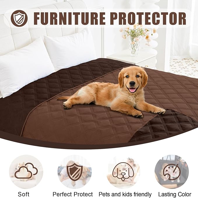 Smiry Waterproof Dog Bed Cover Blanket 30x53, Soft Reversible Pet Blanket - Image 8