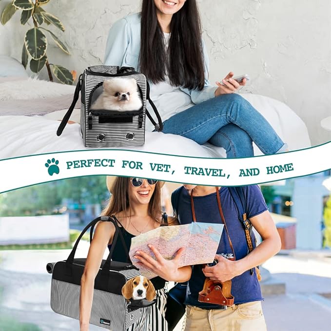 PetAmi Dog Purse Carrier for Small Dogs, Airline Approved Soft Sided Pet Carrier - Image 7