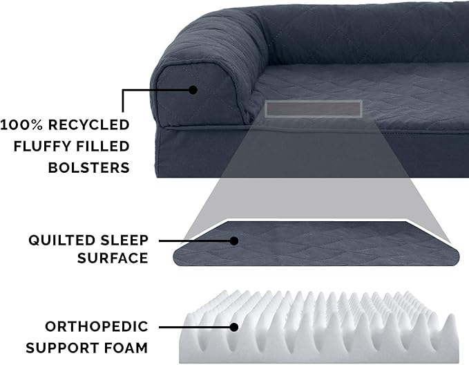 FurHaven Dreamer Sofa Orthopedic Dog Bed - Image 4