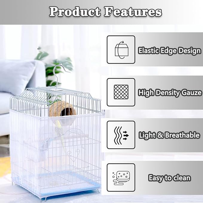 Adjustable Bird Cage Netting - Image 3