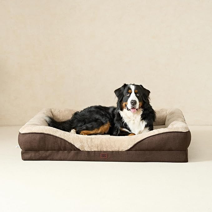 EHEYCIGA Orthopedic XL Dog Bed for Large Sized Dog, Waterproof Liner & Washable - Image 8