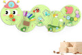 BlueWood Wooden Wall Busy Board Panels, Toddler Learning Activity Center by BlueWood