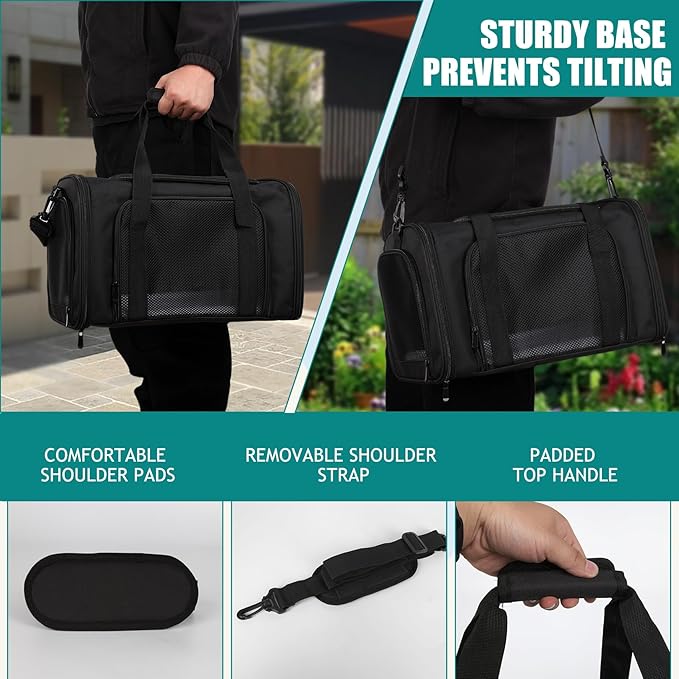 Top tasta Dog Cat Carrier Pet Carriers - Image 6