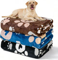 Premium Dog Blankets for Large Dogs & Cat Flannel Blanket Washable, Soft Pet by Gowyeg