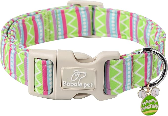 Easter Dog Collar for Medium Dogs by Babolepet