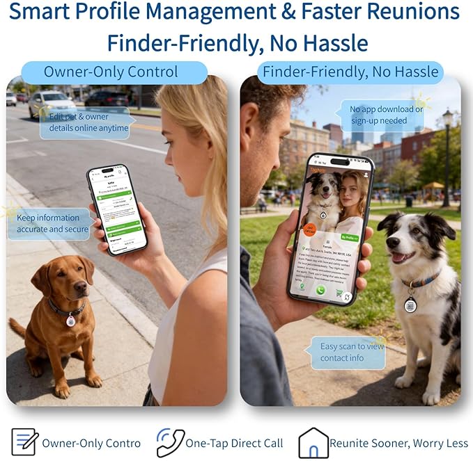 Smart QR Code Pet ID Tag for Dogs - Image 3