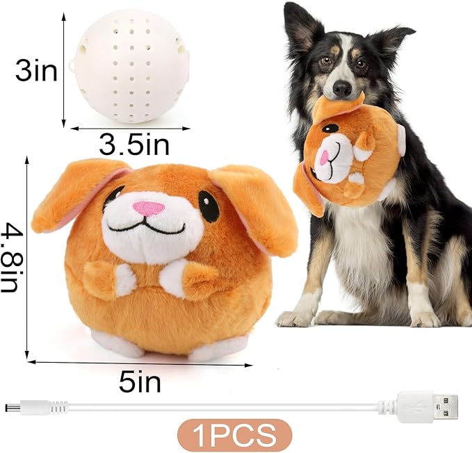 BABORUI Interactive Dog Toys Puppy, Jumping Squeaky Dog Toys - Image 5